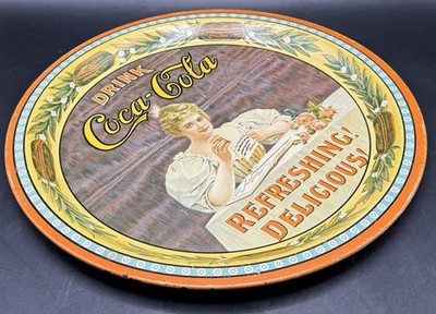 Vintage 1976 Coca Cola 75th Anniversary Tin Advertising 12