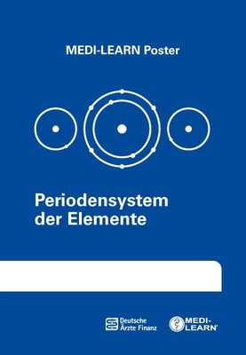 Periodensystem der Elemente - MEDI-LEARN Posterreihe Poster Denise Kreissl