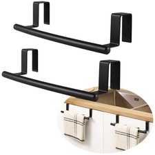 Over The Door Towel Rack, Over Cabinet Towel Bar Kitchen Bathroom Towel Holde...