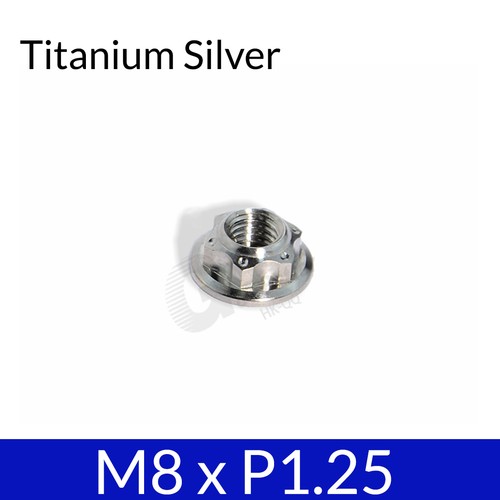 Ti Titanium Nuts Flange Nut Rear Axle Nut M4 M5 M6 - M14 for Bike Motorcycle Car - Imagen 29 de 48