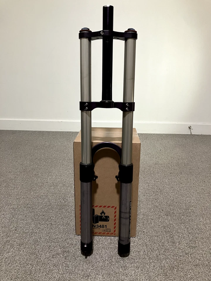 White Brothers Pro Forx DC118 DH - 复古下坡叉 — 第 4/4 张图片