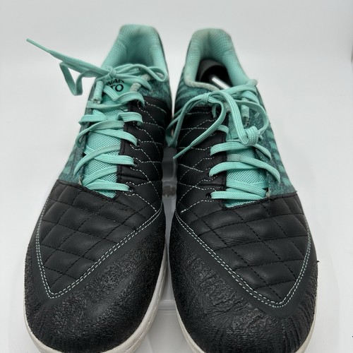 Nike Lunar Gato II 2 Hyper Turquoise Black Indoor Shoes Soccer Size 11 US NO INS - Picture 5 of 13