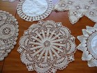 Beautiful Vintage Lot of 18 Cotton Crochet Doilies   Beautiful Set! — photo 4