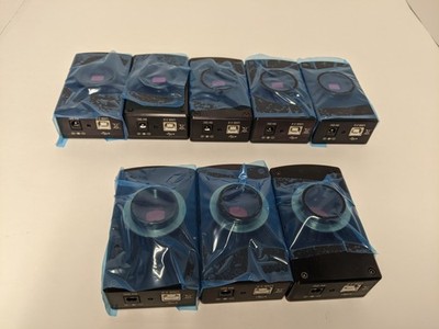 Lumenera LW295C Lot Of 8 2.1MP USB 2.0 Machine Vision Cameras Untested