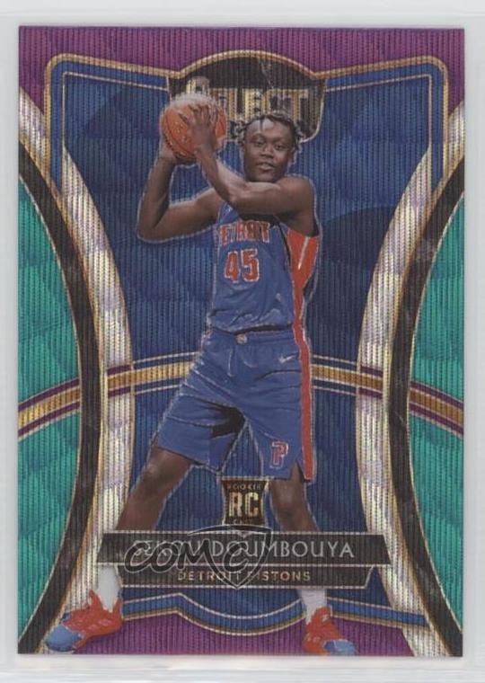 2019-20 Panini Select Premier Level Tri-Color Prizm Sekou Doumbouya #109 0c4