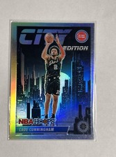 2023-24 Panini Nba Hoops Premium Stock - City Edition Cade Cunningham #29 Silver
