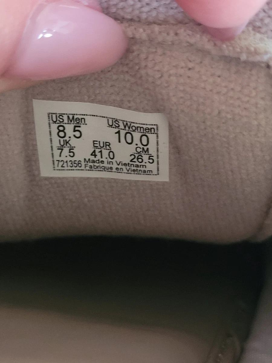 Womens Brown Leather Vans Super Low Pro Shoes Mules Size 10