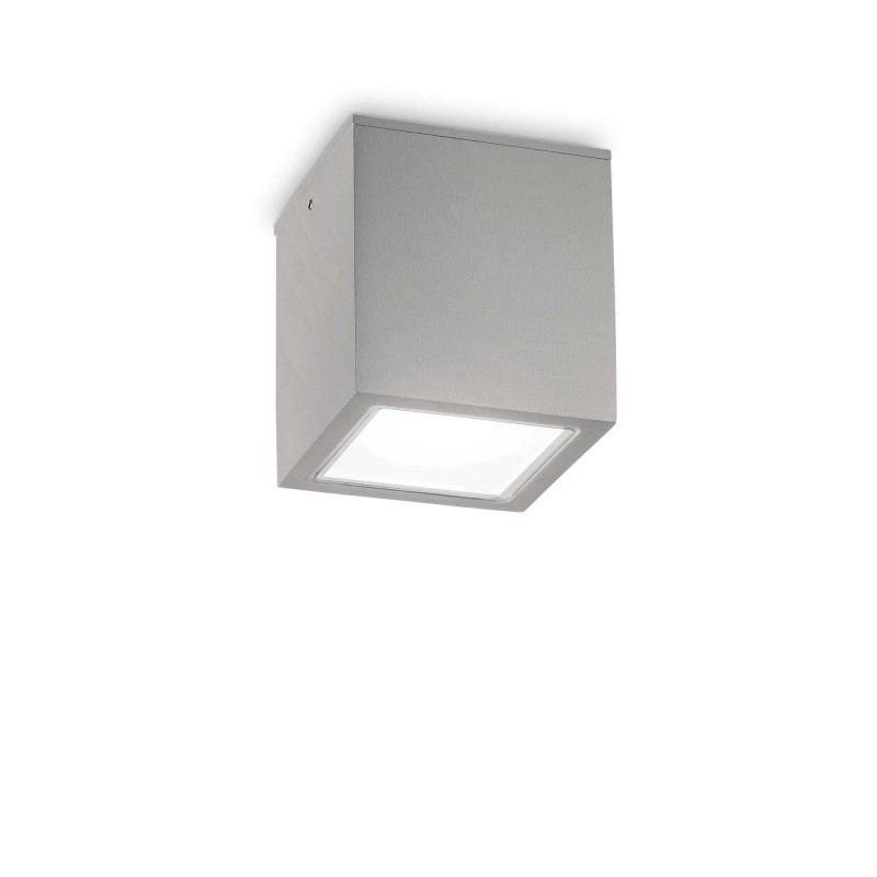 Ideal Lux 326887 TECHO PL1 Grigio - Faretto Esterno Soffitto Prezzo