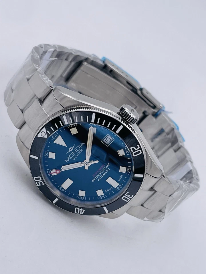 Orologio Mondia Swiss Sellita Sw200 38mm Acciaio MS224R/796 Scontatissimo Nuovo - Image 4 of 4