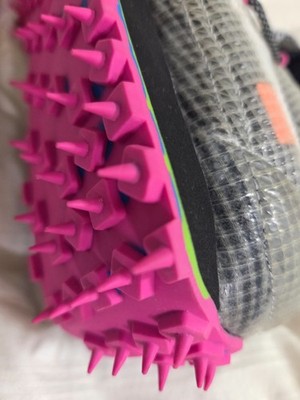OFF-WHITE X NIKE WMNS WAFFLE RACER 'FUCHSIA' CD8180-001