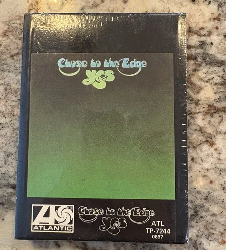 Yes- Close To The Edge 8-Track Tape brand new sealed TPL-7244  untested