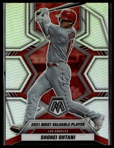 2022 Panini Mosaic #281 Shohei Ohtani Silver Prizm