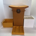 Vintage Fenwick Woodstream SPORT SEAT 9050 Fishing Tackle Box Bait Chair Read!!