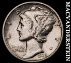 1939 Mercury Dime- Silver- Scarce Better Date No Reserve #J3712