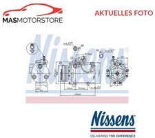 KOMPRESSOR KLIMAANLAGE NISSENS 89349 P FÜR SUZUKI SX4,SWIFT III 1.6L,1.5L,1.3L