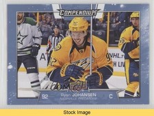 2017-18 Upper Deck Compendium Blue Ryan Johansen #450 READ o1h