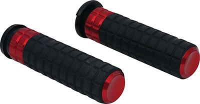 Arlen Ness - 500-065 - Grips - SpeedLiner - TBW - Red - CVO Road Glide Custom FL