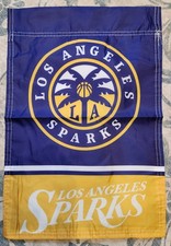Los Angeles Sparks 12X18 Inch Double Sided WNBA Basketball Garden Flag