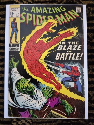 The Amazing Spider-Man #77 (Marvel Comics October 1969) FN Mid Grade