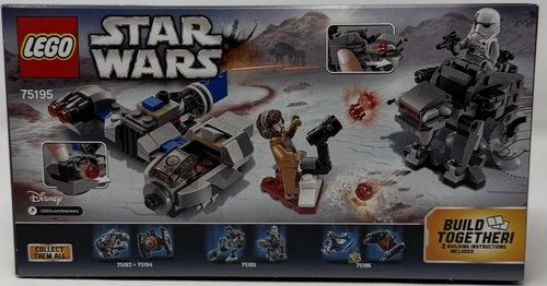 LEGO 75195 Star Wars Ski Speeder vs First Order Walkers Microfighters  Retired