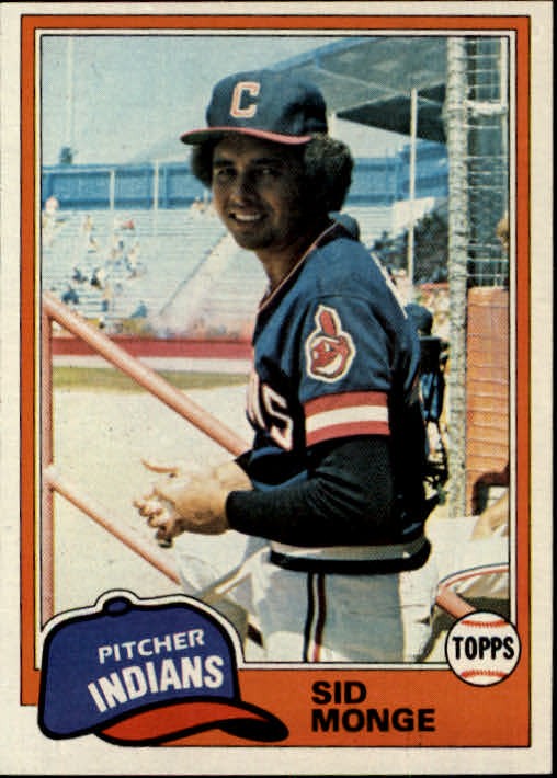 1981 Topps Baseball Card #333 Sid Monge - NM Condition