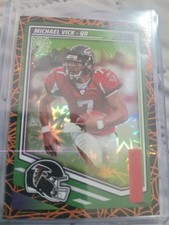 2025 Score - Michael Vick #256 Pumpkin Parallel 21 Of 31
