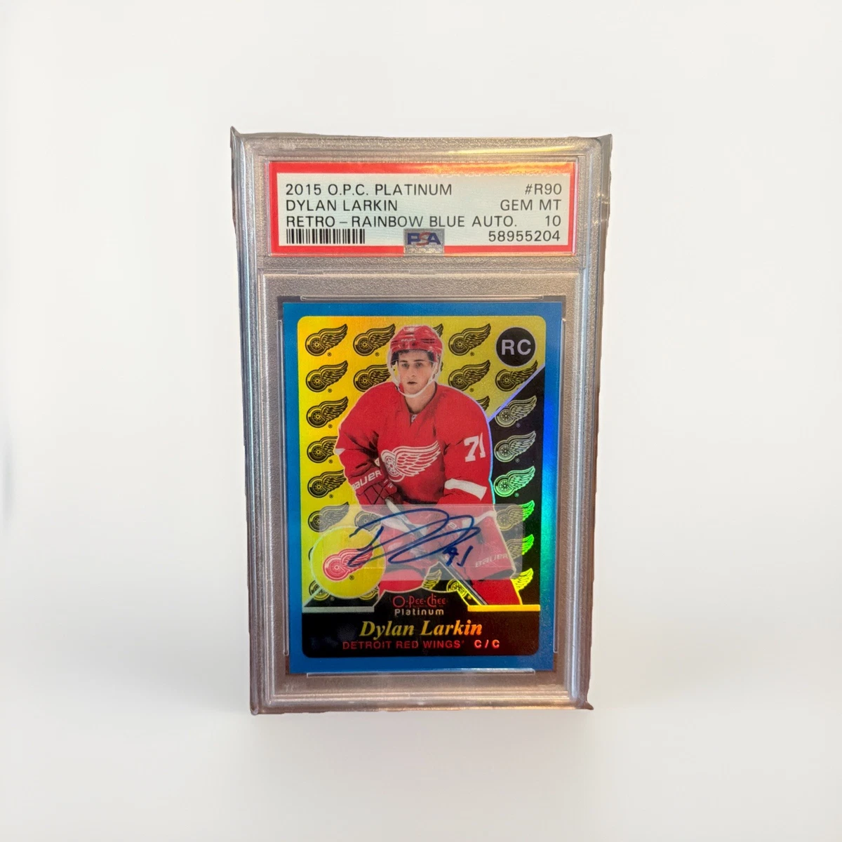 Dylan Larkin Ice Hockey Rookie Sports Trading Card Singles for
