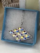 Bejeweled Necklace AB TSC Swarovski NWT