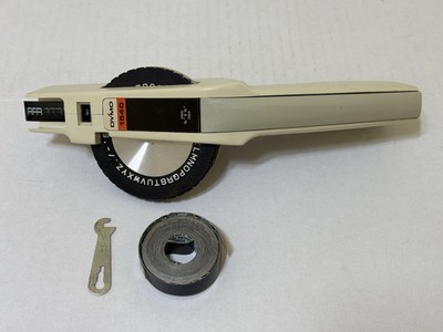 Vintage DYMO 1540 Office Mate Label Maker for 3/8  and 1/2  Tape