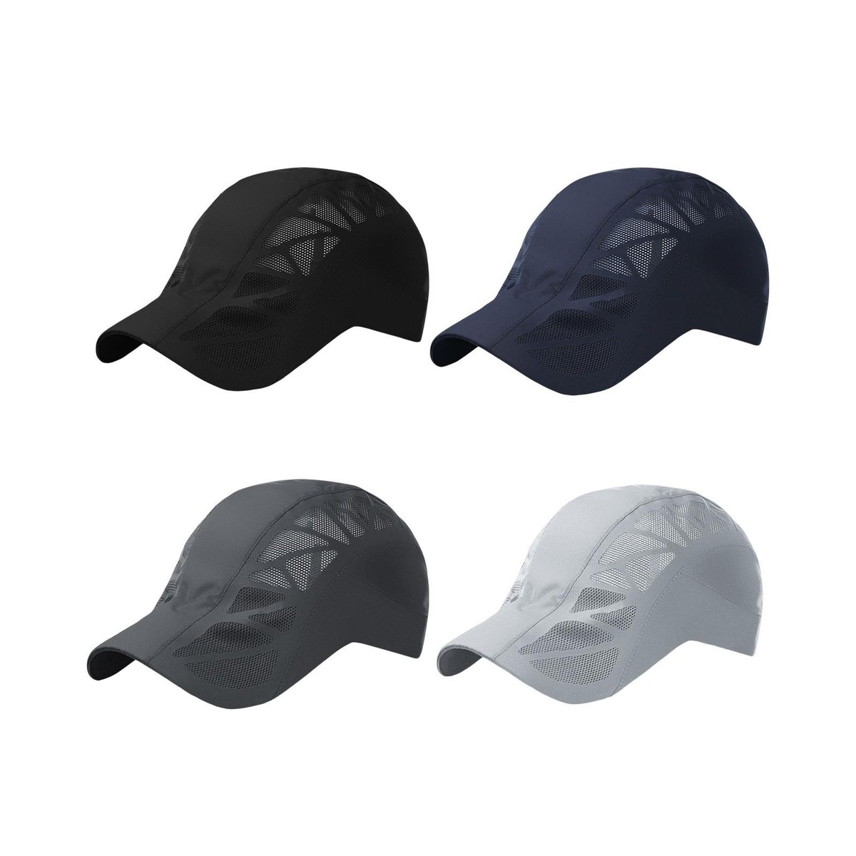 Summer Mesh Baseball Cap Visor Caps Quick Drying Sun Hats for