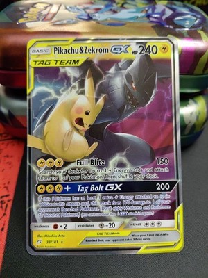 Pikachu & Zekrom GX 33/181 Sm-Team Up Holo