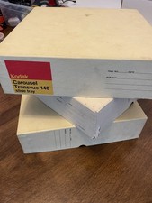 Kodak Carousel Transvue 140 slide tray 3-trays total