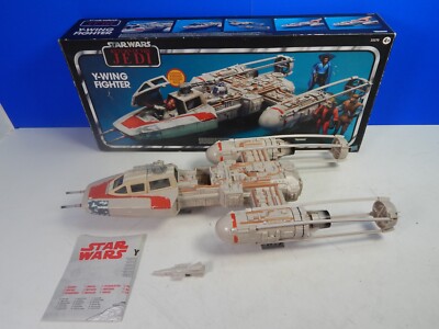 complete THE VINTAGE COLLECTION star wars Y WING FIGHTER VEHICLE