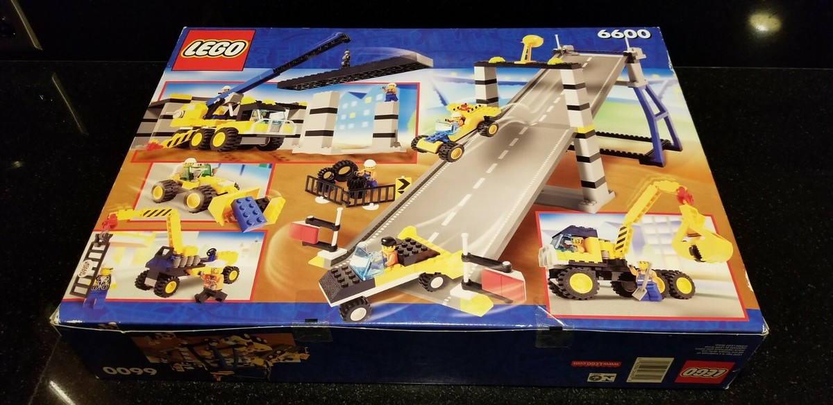 Vintage LEGO City Highway Construction Set 6600 - Complete | eBay
