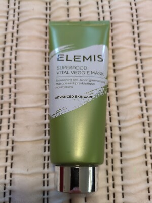 Elemis Superfood Vital Veggie Mask Pre-Biotic Nourishing Green Face Skincare