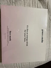 Grace and Stella Anti Wrinkle & Energizing Face Sheet Masks - 6 Pk EXP 11/22 New