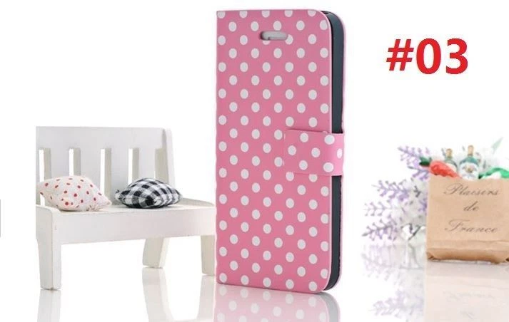 New Cute Case Cover for Apple iPhone 5 5G 5TH Stand PU Leather - Image 3 of 4