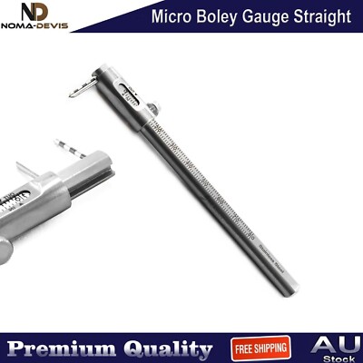 Dental Implant Micro Boley Gauge Measure Thickness Teeth Orthodontic Instruments
