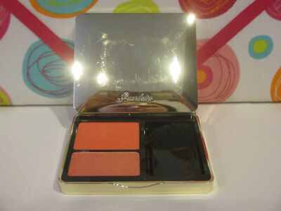 GUERLAIN ~ ROSE AUX JOUES BLUSH DUO ~ # 01 PEACH BOY ~ .21 OZ UNBOXED