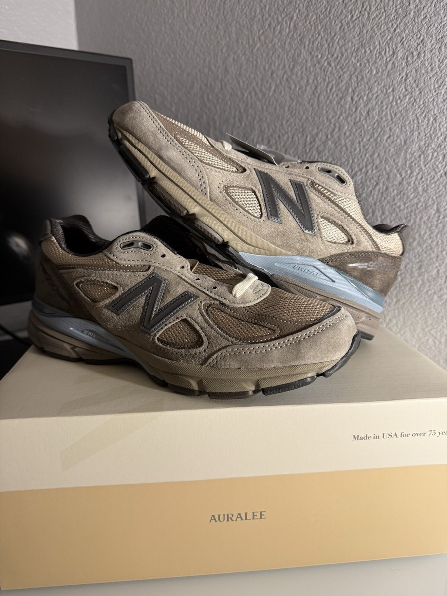 Size 6M/7M - New Balance AURALEE x 990v4 Made in USA London Fog | eBay