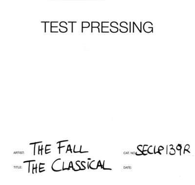 The Fall(Test Pressing Vinyl LP)The Classical-Secret-SECLP139R-UK-2022-M/M