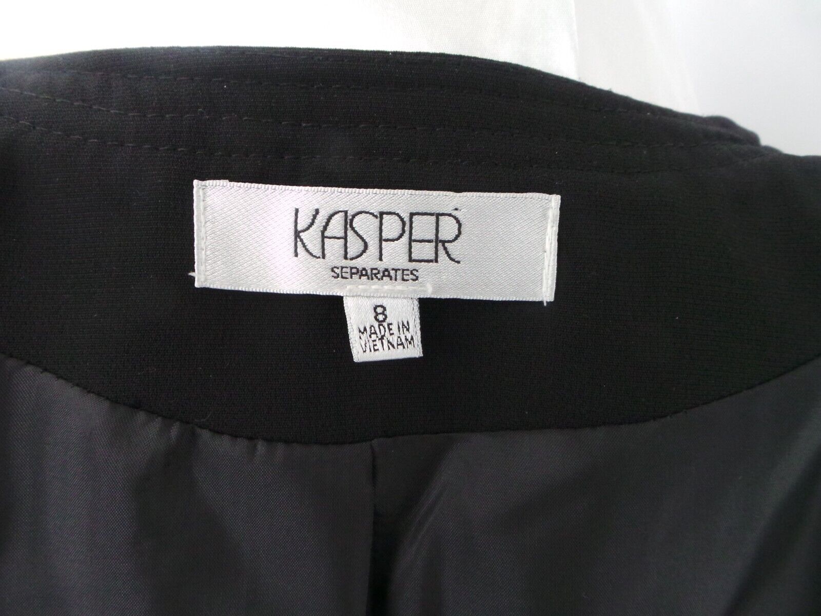 Kasper Separates Ladies Short Length Open Jacket … - image 7