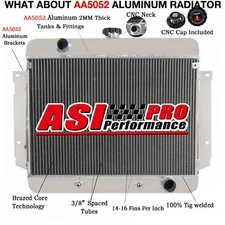 4 Row Radiator For 1969 1970 Chevy Bel Air Impala Caprice Biscayne Kingswood