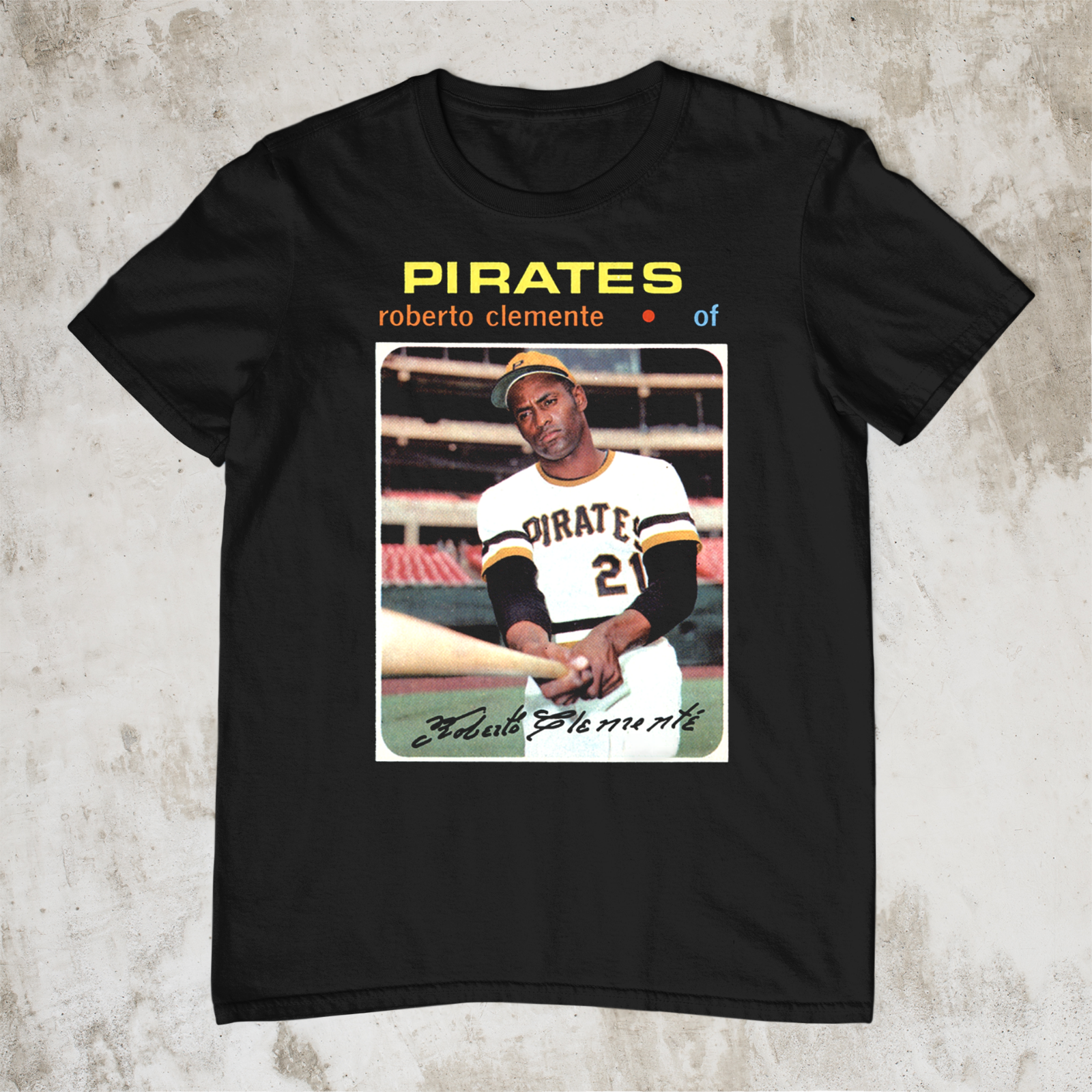 Roberto Clemente Men T-shirt Black Unisex S to 5XL JJ5073
