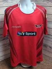 Llanelli Scarlets Home Rugby Shirt Jersey Top 2015/16 XL