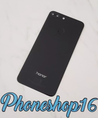Original Huawei Honor 9 Lite LLD-L31 Akkudeckel Touch ID Backcover Schwarz A