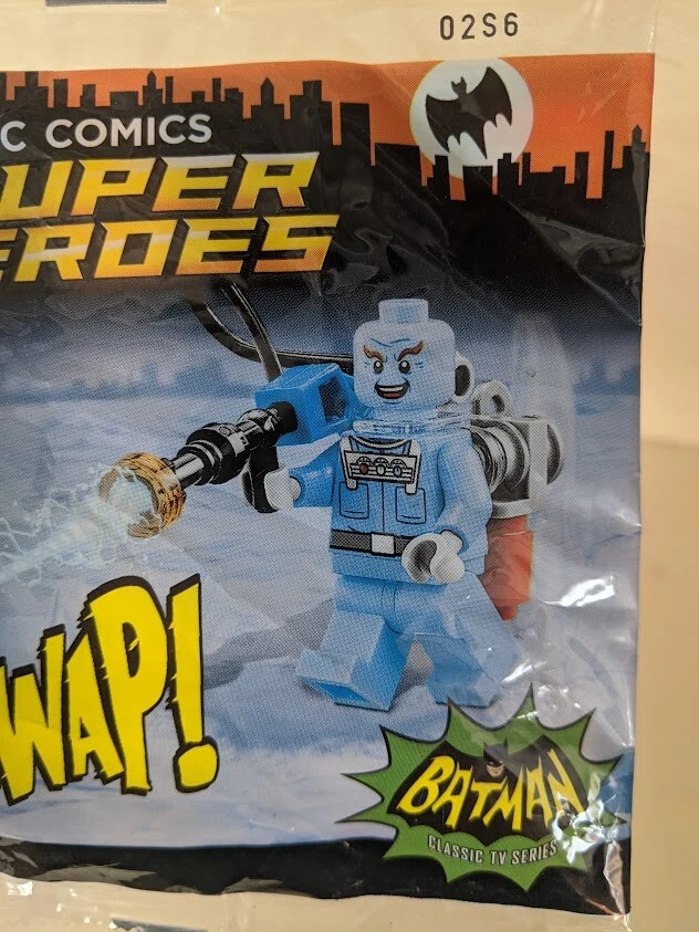LEGO 30603 DC Superheroes Classic Mr. Freeze Minifigure New Sealed - Image 2 of 3