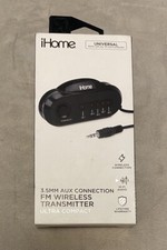 Ihome IHCA510B-OD  3.5mm Wireless Fm Transmitter