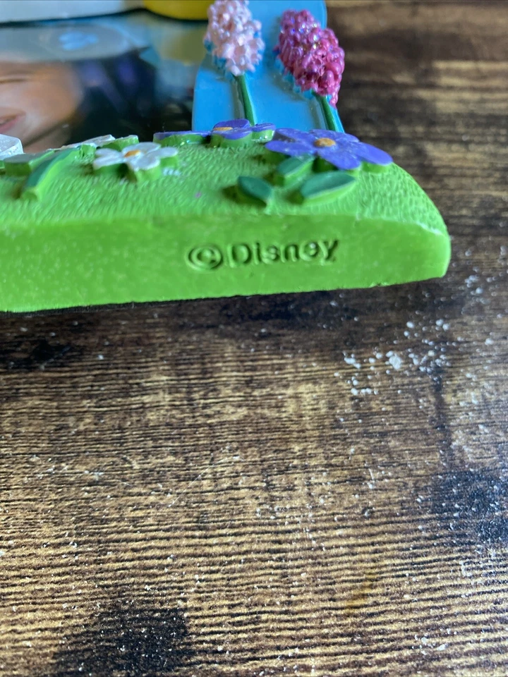 Marco de fotos Disney Frozen 4x6" imagen de resina de madera Olaf nuevo Foto 4 de 4