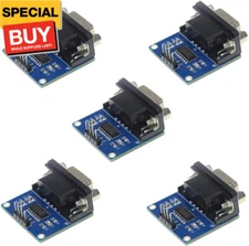 5pcs RS232 to TTL Converter Module COM Serial Port Board MAX3232 MAX232CSE